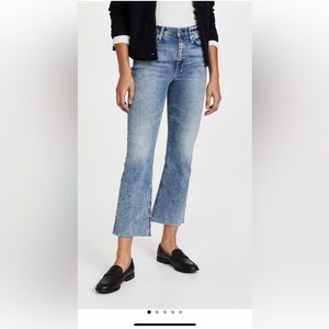 rag & bone Nina High-Rise Ankle Flare Jeans